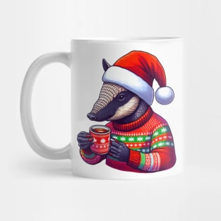 Christmas Armadillo Mug